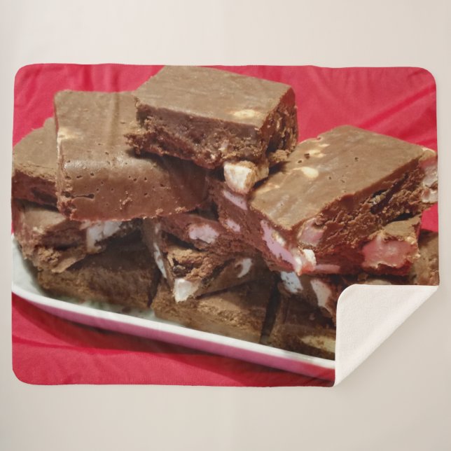 Cobertor Sherpa mãozinho (Frente (Horizontal))