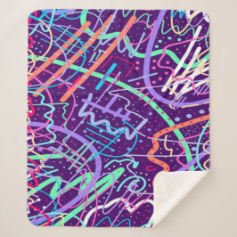 Cobertor Sherpa Mapa das Estrelas