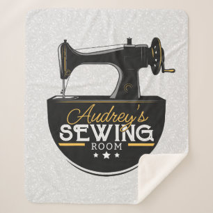 Cobertor Sherpa Máquina de Costura Anterior NOME ADD