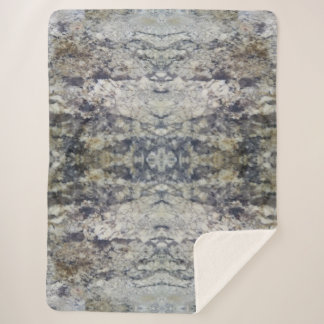 Cobertor Sherpa Marble Castanho e Cinza Sherpa Blanket