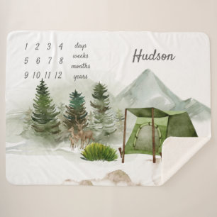 Cobertor Sherpa Marco de Aventura de Campanha Externo