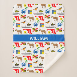 Cobertor Sherpa Maryland Sherpa Blanket