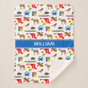 Cobertor Sherpa Maryland Sherpa Blanket