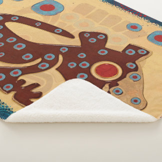 Cobertor Sherpa Mayan Baby Jaguar