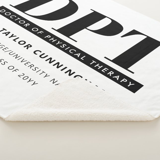 Cobertor Sherpa Médico de DPT Moderno Personalizado em Terapia Fís (3/4)