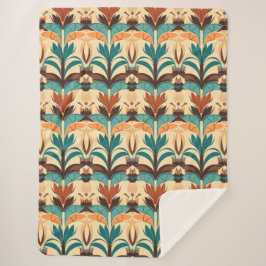 Cobertor Sherpa Médio-século Moderno Boho