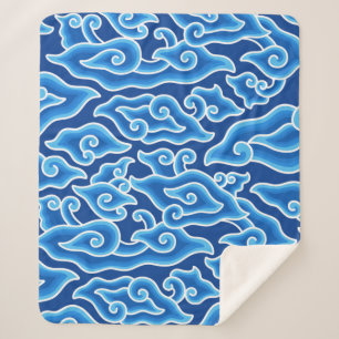 Cobertor Sherpa Megemenung batik