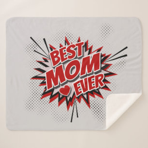 Cobertor Sherpa Melhor Mãe Nunca