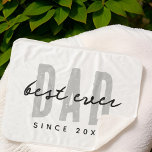 Cobertor Sherpa Melhor Pai Desde 20XX O Disquete Simples Moderno<br><div class="desc">Esta design simples e moderna é composta por tipografia sã-serif.</div>