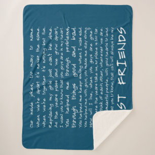 Cobertor Sherpa Melhores amigos