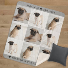 Memorial da Colagem Fotográfica de Cachorros para 