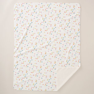 Cobertor Sherpa Menina Confetti