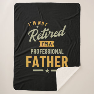 Cobertor Sherpa Mens Professional Padre Aposentado