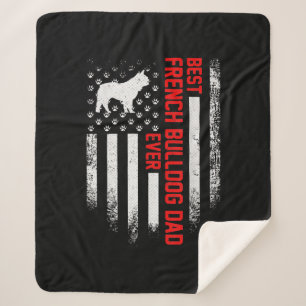 Cobertor Sherpa Mens Vintage EUA - Bandeira Americana
