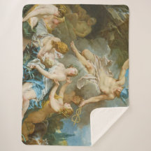 Mercúrio confiando a criança Baccus às Ninfas