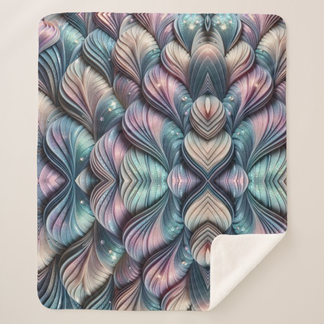 Cobertor Sherpa Mermaid Whispers (Frente)