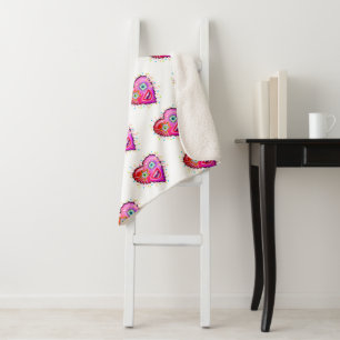 COBERTOR SHERPA MEU CORAÇÃO VAI CRESCER