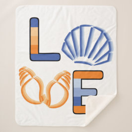 Cobertor Sherpa Meu Excelente Amor: O Mar