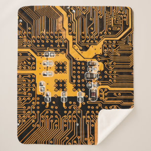 Cobertor Sherpa Microschema texture illustrationchip,micro,backgro