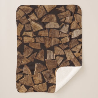 Cobertor Sherpa Milha de lenha