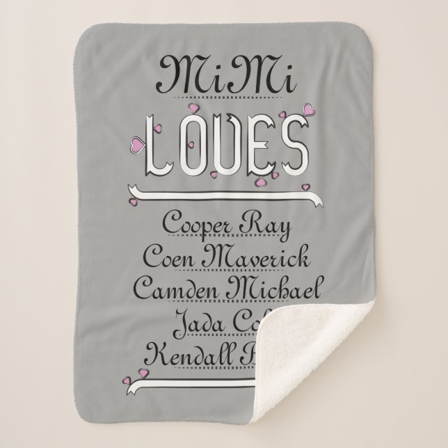 Cobertor Sherpa Mimi Personalizado Ama Suas Grades (Frente)