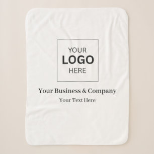 Cobertor Sherpa Modelo de Logotipo de Negócios Personalizado