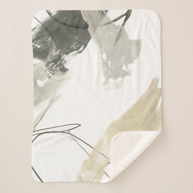 Cobertor Sherpa Momento monocromático (Frente)