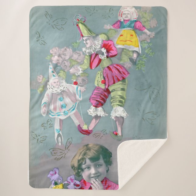 Cobertor Sherpa Mon petite coeur dans ce baiser (Frente)