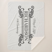 Monograma de Folha de Acanto Cinza Clássico com Li