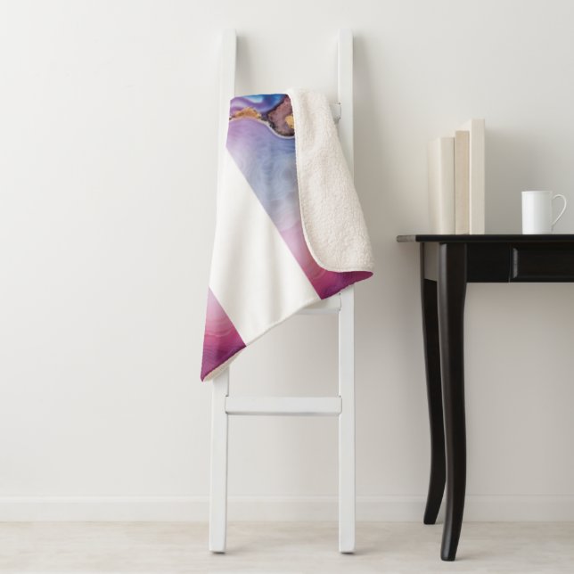 Cobertor Sherpa Monograma Personalizado (In Situ)