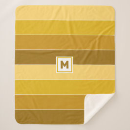 Cobertor Sherpa Monograma Personalizado