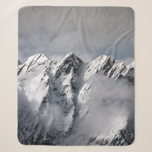 COBERTOR SHERPA MONTANHAS COBERTAS POR NEVE