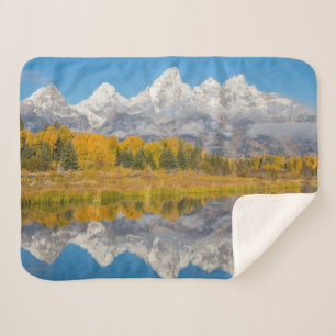 Cobertor Sherpa Montanhas Grand Teton Wyoming