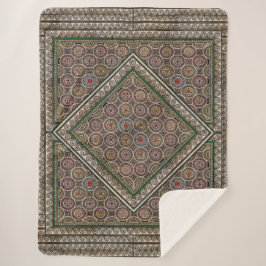 Cobertor Sherpa Mosaico Antigo
