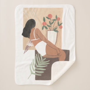 Cobertor Sherpa Mulher solta