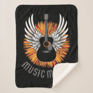 Cobertor Sherpa Music Maker (guitarrista)