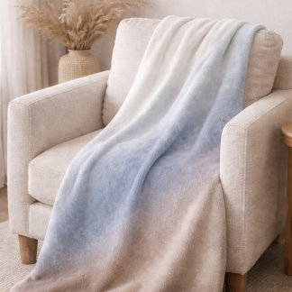 Cobertor Sherpa Muted Sky Wash Sherpa Blanket
