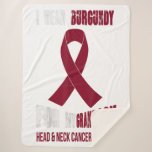Cobertor Sherpa My Grandson My head Neck Cancer Warrior Gift<br><div class="desc">My Grandson My head Neck Cancer Warrior Gift</div>