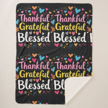 Na moda abençoado, Grata Ação de Graças