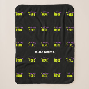 COBERTOR SHERPA NA MODA MODERNO PERSONALIZÁVEL NEGRO VERIFICADO CO