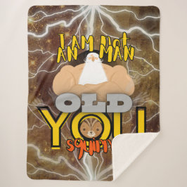 Cobertor Sherpa Não antigo