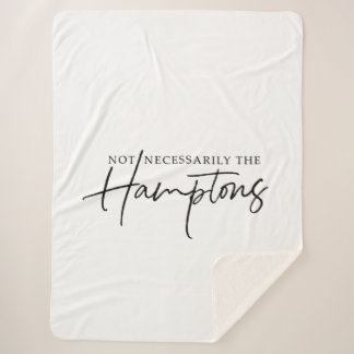 Cobertor Sherpa Não Necessariamente, o grande Sherpa Blanket de Ha