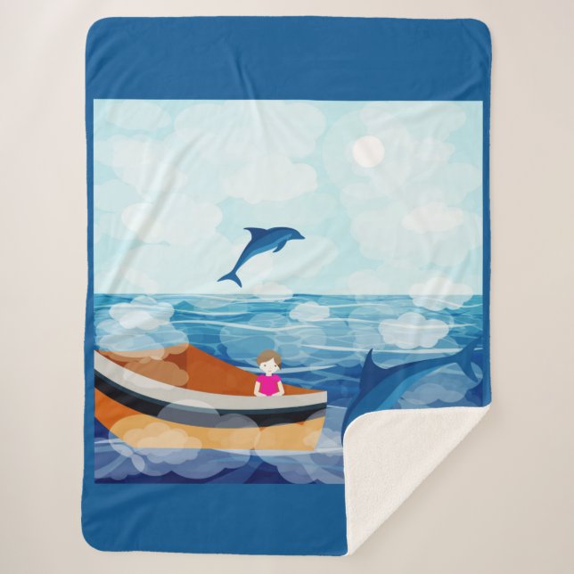 Cobertor Sherpa não sozinho (Frente)