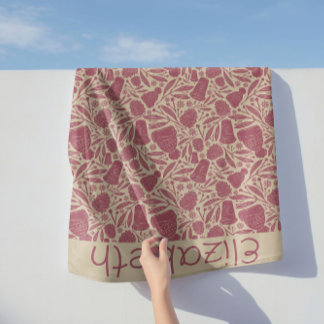 Cobertor Sherpa Natais vintages Cozy Beanie Coffee Patterno