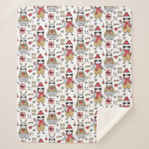 Cobertor Sherpa Natal tropical bonito Sherpa Blanket