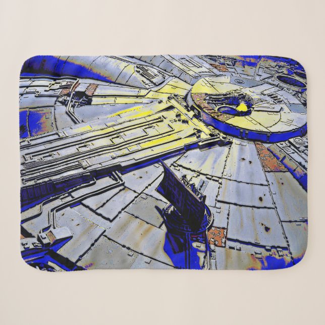 Cobertor Sherpa Nave espacial  (Frente (Horizontal))