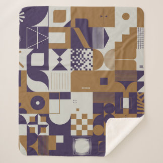 Cobertor Sherpa Neomodern aesthetics of brutalism design poster co