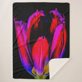 Cobertor Sherpa Neon Glow Tulip