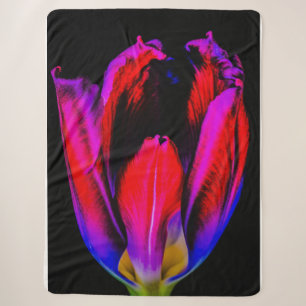 Cobertor Sherpa Neon Glow Tulip