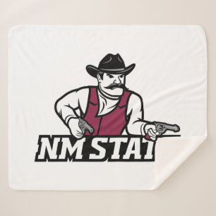 Cobertor Sherpa New Mexico State Aggies